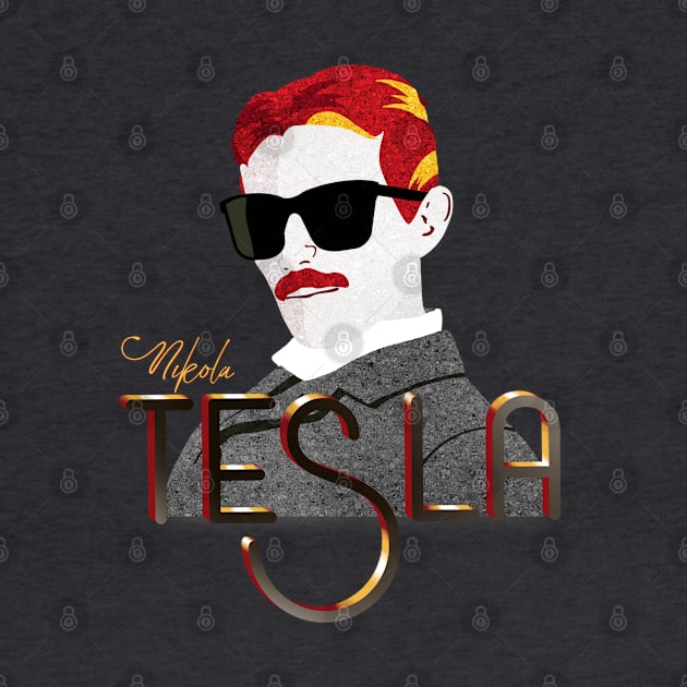 Nikola Tesla Shades by ScienceNStuffStudio